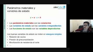 Geotecnia Numérica II  2c2024  Clase 9  Parte 2 [upl. by Enilegna]