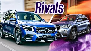 🚗 MercedesBenz GLB vs BMW X1 A HeadtoHead Showdown 🏆 [upl. by Lexerd]