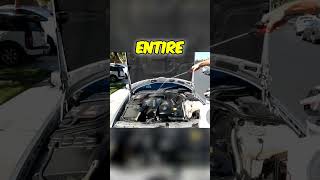 Car Engine Cleaning Made Easy Spotless in No Time shorts autodetailing easy [upl. by Aneris]