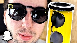 I GOT THE SNAPCHAT SPECTACLES [upl. by Atilam724]