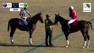 Zambia vs Australia 12  2024 Ignition Group Polocrosse World Cup [upl. by Ursi]