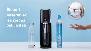 Appareil à eau pétillante FIZZI One Touch de SodaStream [upl. by Northey]