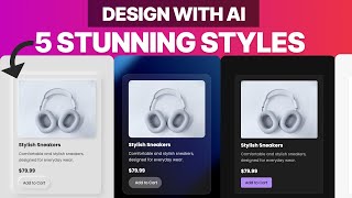 Transform Your UI with AI Applying Trending Design Styles to Components [upl. by Kcin]