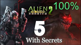 Alien Shooter 2 The Legend  Mission 5 With Secrets [upl. by Emmery92]