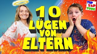 10 Lügen von Eltern die den Kindern erzählt werden  Outtakes 😇 TipTapTube 😁 Familienkanal 👨‍👩‍👦‍👦 [upl. by Ahsan]