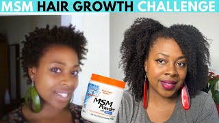 MSM Hair Growth Challenge Use MSM Powder and Your Hair will Never Stop Growing [upl. by Otero]