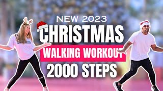 15 Min Christmas Dance Workout 2023  Walking Workout [upl. by Atiuqes]