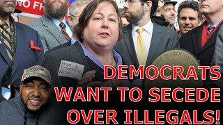 WOKE Democrats Call For New York To SECEDE Over Trump DEFUNDING Sanctuary Cities amp Mass Deportations [upl. by Surdna373]