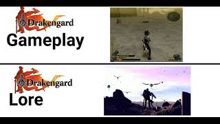 DRAKENGARD Gameplay vs Lore meme [upl. by Katharina]