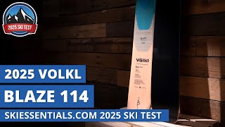 2025 Volkl Blaze 114  SkiEssentialscom Ski Test Review [upl. by Atinnor]