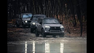 2024 Lexus GX550 vs Land Rover Defender 130 vs Mercedes G550 Which Luxury SUV Is Best OffRoad [upl. by Rehptosirhc345]