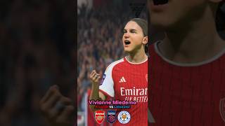 VIVIANNE MIEDEMA SCORES Arsenal vs Leicester City  Womens Super League 202324 [upl. by Ahtelrac441]