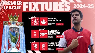 Premier League Fixtures are OUT PL Fixtures discussion [upl. by Semela152]