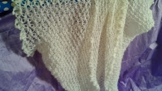 COMO TEJER BOLERO A CROCHET PUNTADA ESPUMA DE MAR 1 DE 2 [upl. by Aiclid]