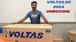 Voltas ac 15 ton 2024 model unboxing [upl. by Eivla868]