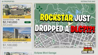 ROCKSTAR JUST DROPPED A SURPRISE DLC 2740000 Garage NEW CAR amp WAY MORE GTA Weekly Update [upl. by Seniag]