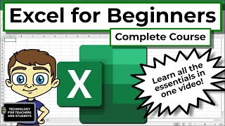 Excel for Beginners  The Complete Course [upl. by Lucio335]