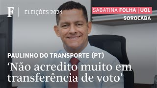 Candidato a prefeito de Sorocaba contesta pesquisas e diz não contar com transferência de votos [upl. by Aciruam]