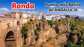 📌 RONDA 4K Pueblo blanco más BONITO de Málaga ¿Qué ver y hacer 1 día  Andalucía 17 España [upl. by Hgalehs]