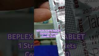 BEPLEX FORTE TABLETmedicineuseful [upl. by Simaj]