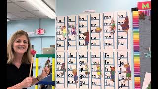 Blend ladders Put letter sounds together with short vowels Using consonant letters m h s amp d [upl. by Benoite]