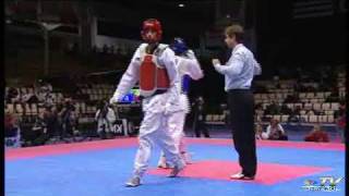 Male 74KG 2009 World Taekwondo Championships Korea vs Canada Final [upl. by Nenad]