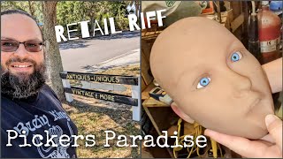 Pickers Paradise LLC  Haines City Florida  Antique Thrift amp Consignment  A Retail Riff [upl. by Jerrine]