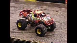 Devastator Monster Truck Freestyle Saginaw Michigan Monster Jam 2008 monstertruck [upl. by Plath94]