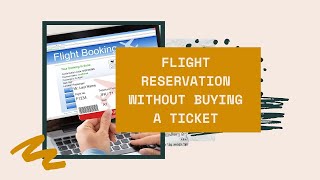 Confirmed Flight Reservation Without Buying Ticket For Visa Application  Kenyan YouTuber [upl. by Tnairb155]