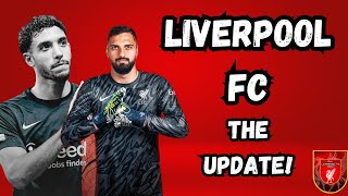 Liverpool FC The Update Konate Marmousch Latest and GK Award [upl. by Arrol]