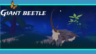 Playing as a monster beetle in creatures of Sonaria🪲 [upl. by Keith879]