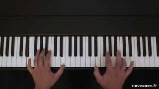 KEANE quotSomewhere only we knowquot Version piano solo Piano Cover Partition quotNoviscorequot [upl. by Olethea188]