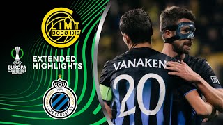 BodøGlimt vs Club Brugge Extended Highlights  UECL Groups Stage MD 2  CBS Sports Golazo [upl. by Ynavoj964]