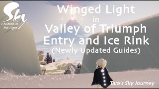 Winged Light in Valley of Triumph First Slide and Ice Rink  Sky Children of the Light [upl. by Resee]