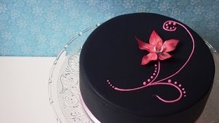 Veganer Fondant ohne Gelatine Fondant Rezept Fondant selber machen [upl. by Aikimat895]