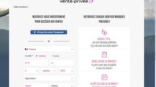 frventepriveecom register new member to earn 10 Eur [upl. by Knapp]