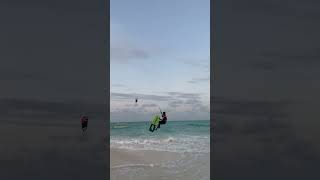 Down wind from South cost in Zanzibar Unguja Jambiani kite surfing [upl. by Nnovahs]