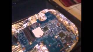 Hp G62 motherboard reflow [upl. by Rachelle]