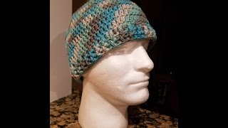 Crocheting a Basic Hat Tutorial [upl. by Issor]