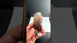 Brookite with Quartz from Pakistan  Fine Art Minerals  Brookite [upl. by Adyol274]