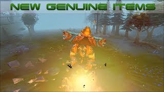 Новые Genuine предметы New Genuine Items Dota 2 [upl. by Haslam10]