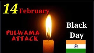 pulwama attack status14 Feb 2021 Pulwama श्रद्धांजलि14 Feb black day whatsApp status [upl. by Ttegdirb]