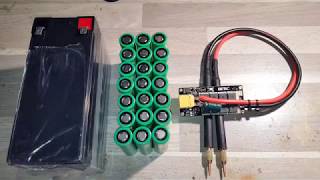 DIY How To Make a Powerful 12V 18200mAh 420A liion Battery Pack [upl. by Llerehs]