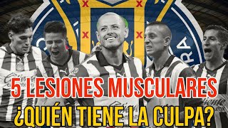 🚨¿QUIÉN TIENE LA CULPA 5 Lesionados musculares en Chivas [upl. by Lyford]