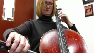 A Fiddling Christmas cello part [upl. by Jdavie]