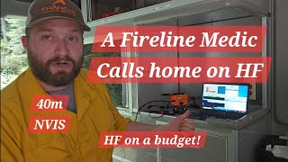 A Fireline Medic Calls Home on Amateur Radio [upl. by Kassity771]