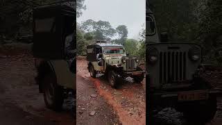 Most dangerous jeep ride in karnataka  Jeep off roaring  Dangerous off roading 44 Jeep ride [upl. by Winther]