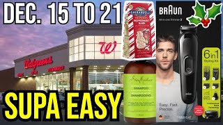 Walgreens WEEK OF CHEAP DEC 15 to 21 [upl. by Thill]