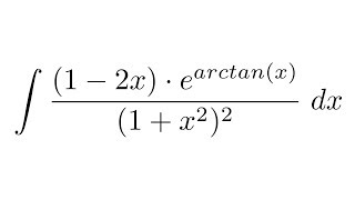 Integral of 12xearctanx1x22 by parts [upl. by Elsworth]