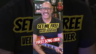 1st Velvet Revolver song EVER Set Me Free from Contraband guitar velvetrevolver davekushner [upl. by Zildjian]